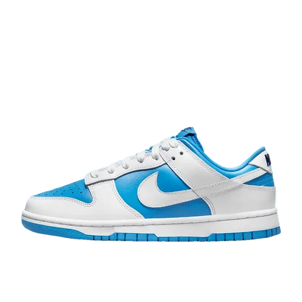 Nike Dunk Low Reverse UNC Blauw/Wit, vergelijk prijzen bij 2 winkels