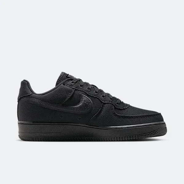 Nike Nike Air Force 1 Low Canvas - Heren - Sneaker - Zwart