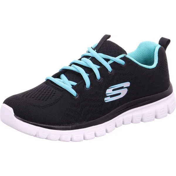 Skechers Skechers Sport Dames GRACEFUL GET CONNECTED Sneakers Dames Zwart