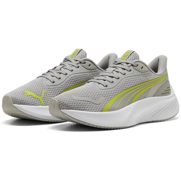 PUMA PUMA Pounce Lite Jr kindersportschoenen 401512 06 Gray Lime