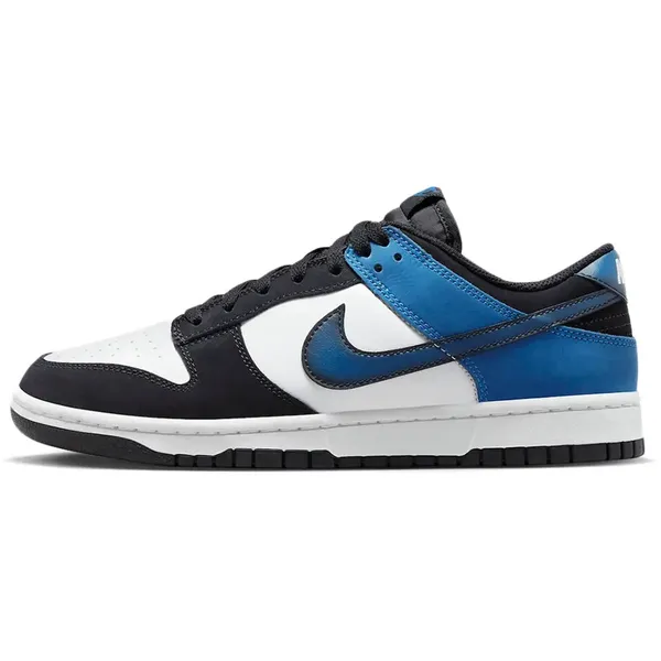 Nike Dunk Low Retro Zwart/Wit/Blauw