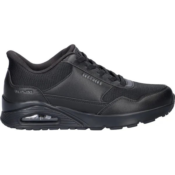 Skechers Skechers Hands Free Slip-Ins Uno heren sneaker - Zwart zwart