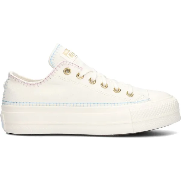 Converse Converse Chuck Taylor All Star Lift Platform Crafted Stitching Lage sneakers - Dames - Wit