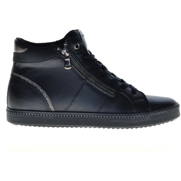 Geox Hoge sneaker Zwart