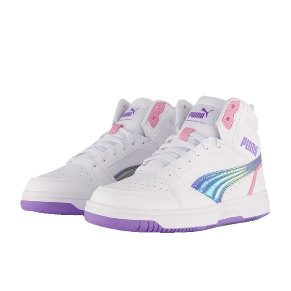 Puma Rebound v6 Mid Bouncy Sky Wit, vergelijk prijzen bij 3 winkels
