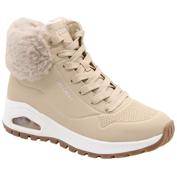 Skechers Skechers Uno Rugged Dames Sneakers 167274-sand - Kleur Wit