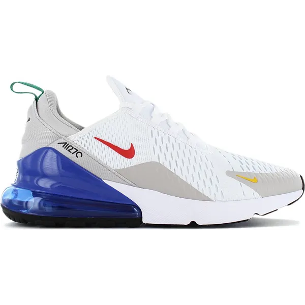 Nike Nike Air Max 270 - Heren Sneakers Sportschoenen Schoenen Wit-Blauw DV3731-100 - EU US