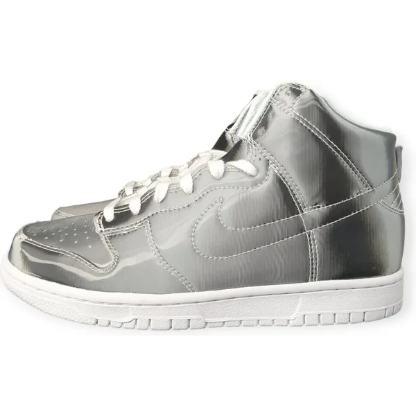 Nike Dunk High Zilver