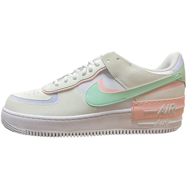 Nike Nike Air force 1 Shadow - Sneakers - Dames - Wit/Roze/Groen — vergelijk prijzen bij 1 winkel