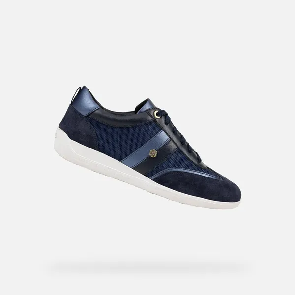GEOX GEOX MYRIA DAMES Sneakers - MARINEBLAUW