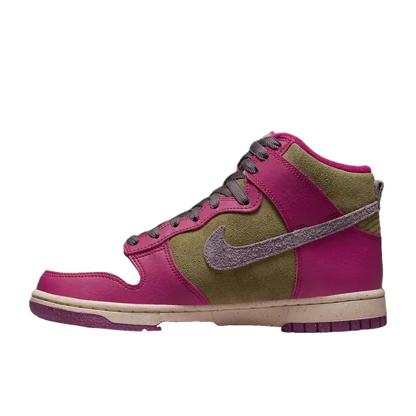 Nike Dunk High "Dynamic Berry" Roze, vergelijk prijzen bij 1 winkel