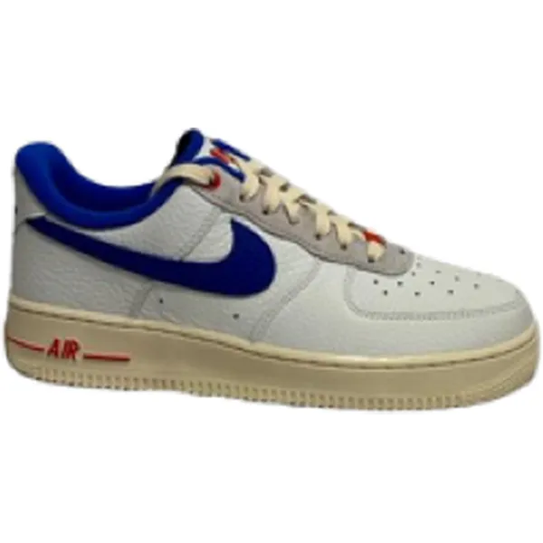 Nike Air Force 1 Wit/Blauw/Rood