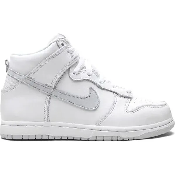 Nike Nike Dunk High 'Pure Platinum' (PS) - maat EU27.5 - DC9053-101 - kindersneakers hoog - wit - grijs