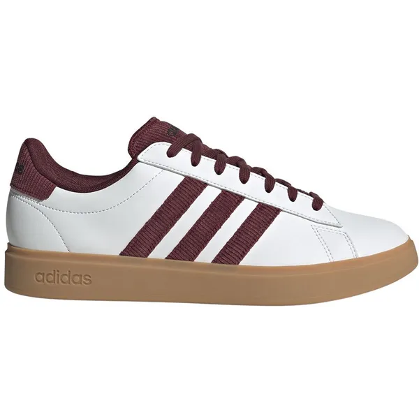 Adidas Grand Court 2.0 Ftwr White / Shadow Red / Gum 3