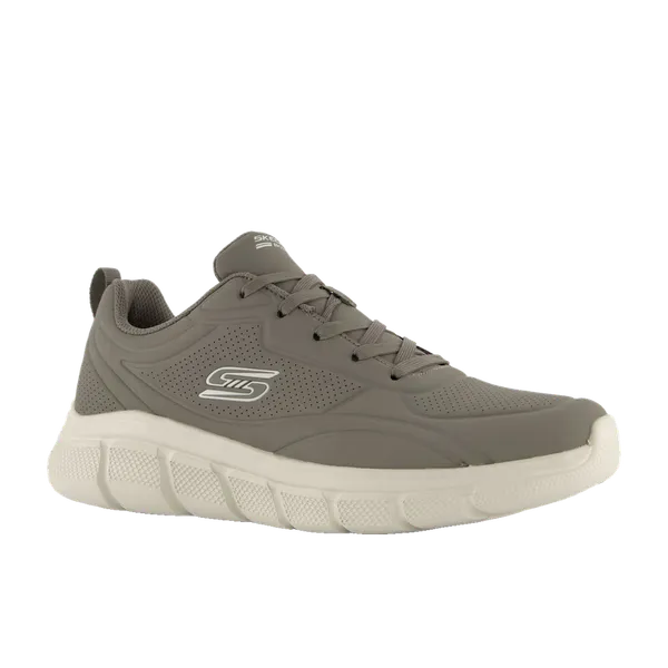 Skechers Bobs B Flex Arctic Edge Taupe/Grijs Extra Comfort Memory Foam, vergelijk prijzen bij 2 winkels
