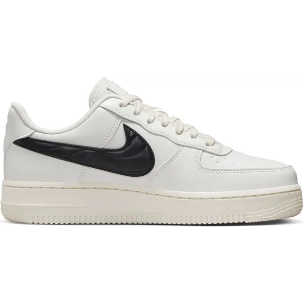 Nike Nike Air Force 1 Low 07' 'Quilted Swoosh Phantom Black White' - maat EU38 - FV1182-001 - sneakers laag - wit - zwart