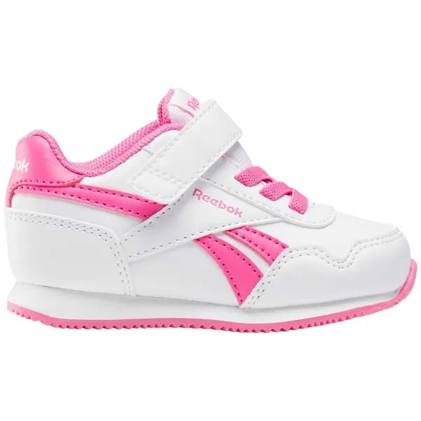 Reebok Reebok Royal Jog 3.0 Elastic & Top Strap Babyschoenen Wit EU 26 1/2 Jongens