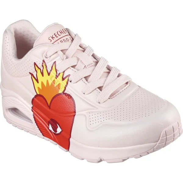 Skechers Skechers UNO FLAMING HEART dames sneaker schoenen 177956 PKMT roze — vergelijk prijzen bij 1 winkel