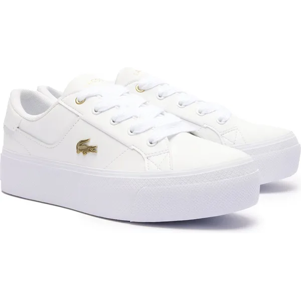 Lacoste Ziane Platform Witte Wit, foto 2 van 2