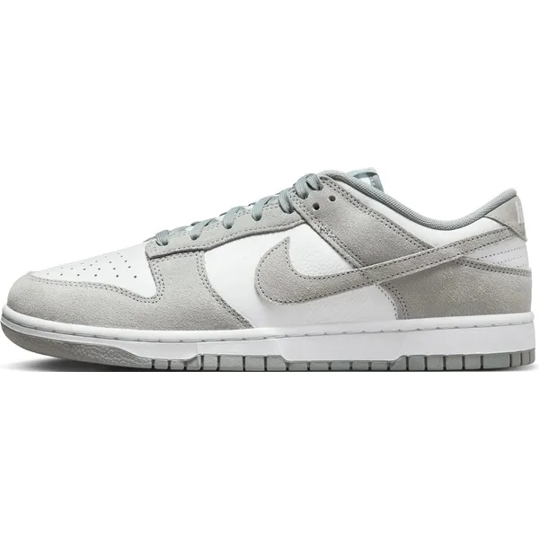 Nike Nike Dunk Low Retro - Heren - Sneaker - Wit/Grijs - Doos zonder deksel