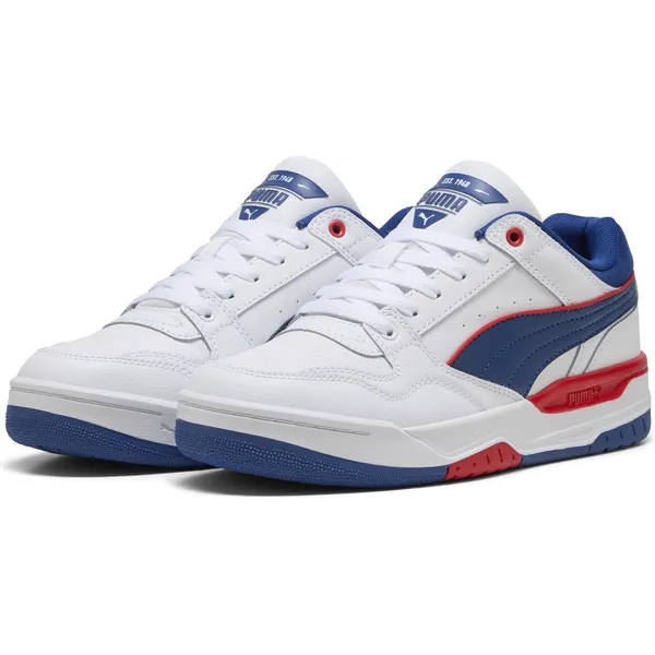 PUMA PUMA Rebound Retro Unisex Sneakers - For All Time Red-Clyde Royal-PUMA White