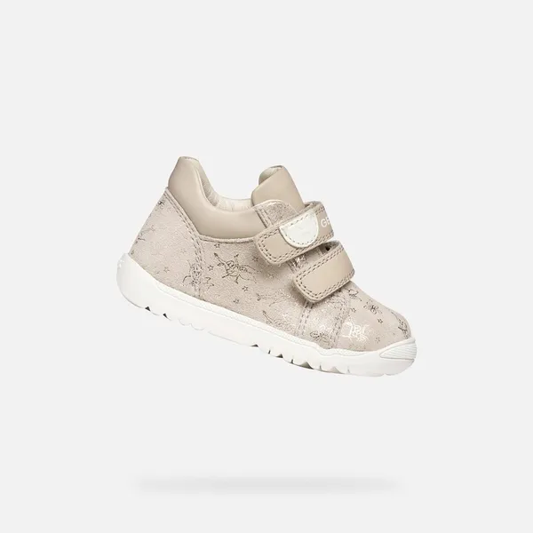 GEOX GEOX MACCHIA DREUMES Sneakers - BEIGE