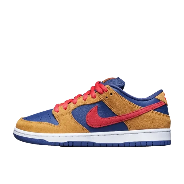 Nike SB Dunk Low "Reverse Papa Bear" Blauw/Oker Geel, vergelijk prijzen bij 1 winkel