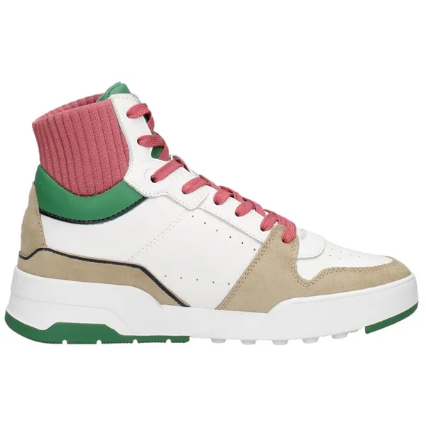 Tommy Hilfiger Tommy Hilfiger High Cut Seasonal Basket Sneaker Sneakers Hoog - Wit