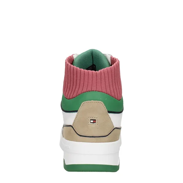Tommy Hilfiger High Cut Seasonal Basket Wit, foto 3 van 4