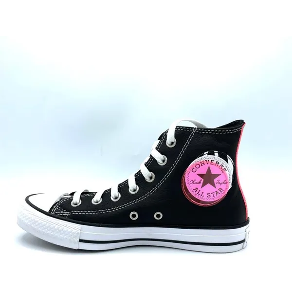 Converse Ctas HI Zwart/Wit/Roze, vergelijk prijzen bij 1 winkel