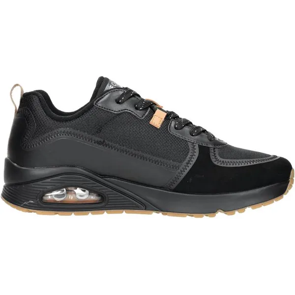 Skechers Uno - Layover Zwart