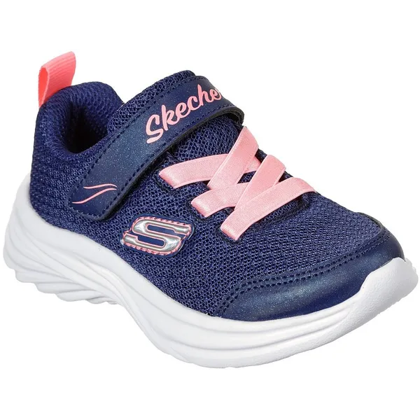 Skechers Skechers Dreamy Dancer Miss Minimalistic Meisjes Sneakers – Navy/Roze Maat 21