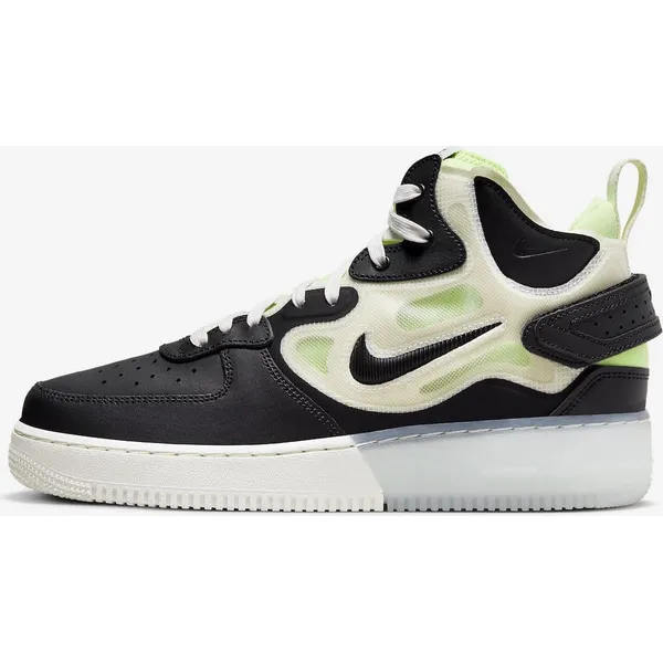 Nike Air Force 1 Mid React "Black & Neon Green", foto 2 van 2