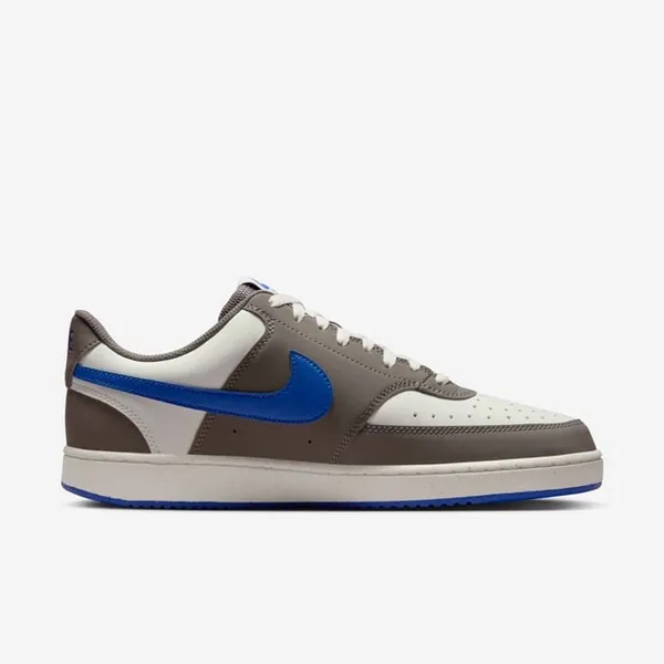 Nike Nike Court Vision Low - Heren - Sneaker - Grijs/Wit/Blauw