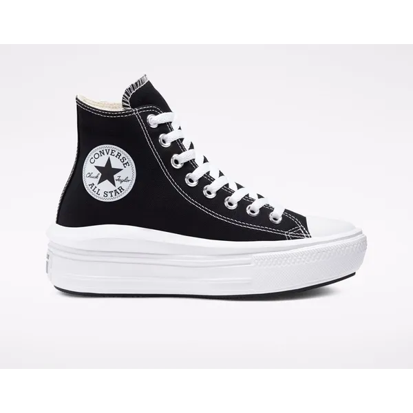Converse Chuck Taylor All Star Move Zwart / Wit - Sneaker - 568497C
