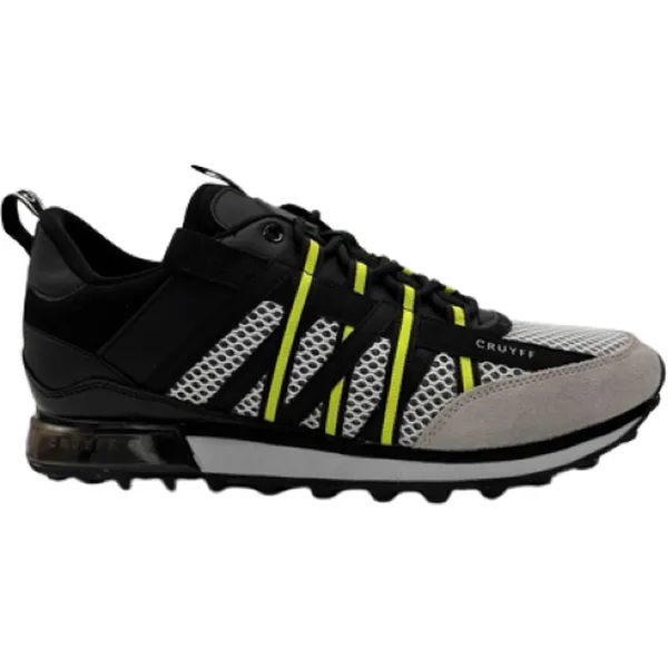Cruyff Cruyff Fearia - Sneakers - Mannen - Grijs/Zwart/Wit/Groen