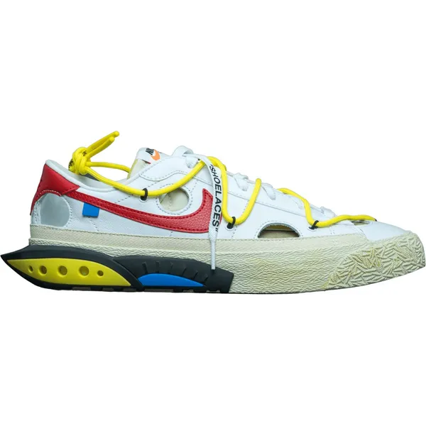 Nike Nike Blazer Low Off-White University Red DH7863-100 Wit