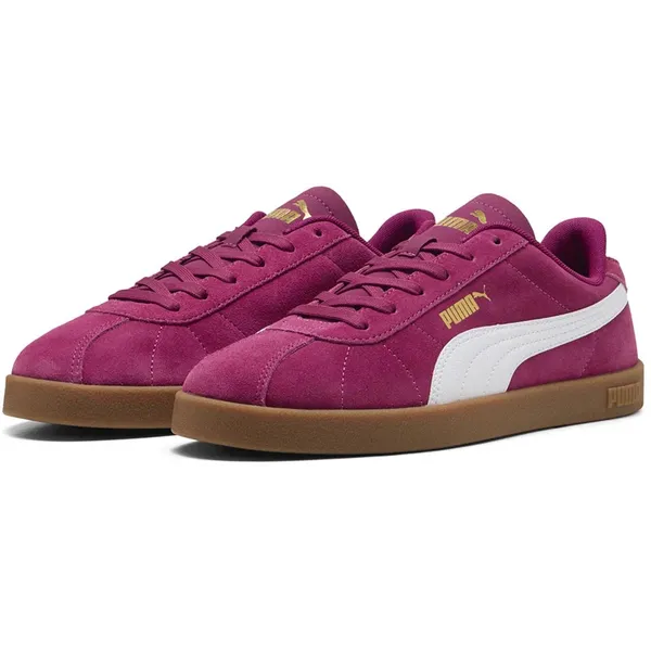 Puma Puma Club II Berry / PUMA White / PUMA Gold