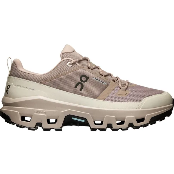 ON Cloudrock Low WP Wandelsneakers heren Beige 44