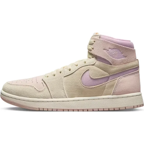 Nike Nike Air Jordan 1 ZM - Dames Sneakers - Beige/Lila