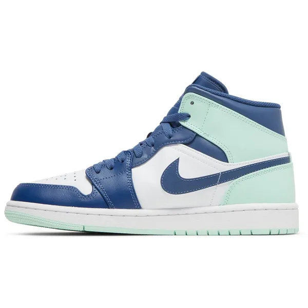 Nike Nike Air Jordan 1 MID - Sneaker - Wit/Groen - Limited Edition