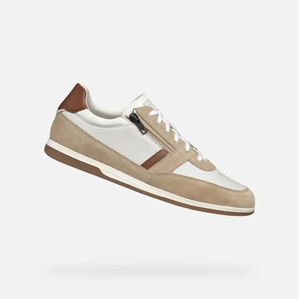 Geox Renan Wit/Beige, vergelijk prijzen bij 1 winkel