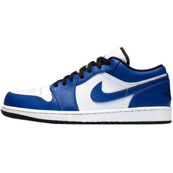 Nike Nike Air Jordan 1 Low - Heren Sneakers - Blauw/Wit