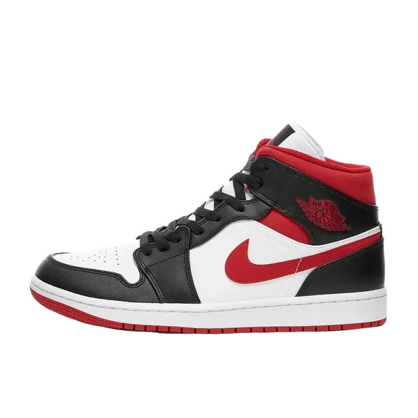Nike Air Jordan 1 Mid Gym Red Black White Rood/Zwart/Wit, vergelijk prijzen bij 1 winkel
