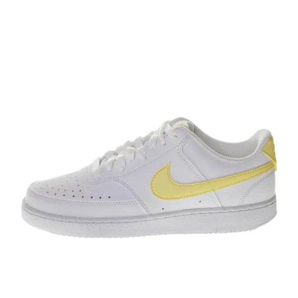 Witte Nike Court Geel Accent, vergelijk prijzen bij 1 winkel