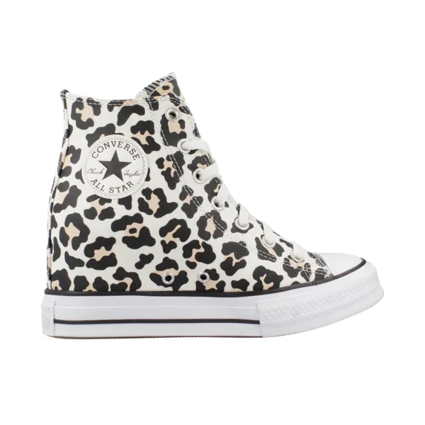Converse Chuck Taylor All Star Wedge Platform Leopard Dierlijke Druk, vergelijk prijzen bij 2 winkels