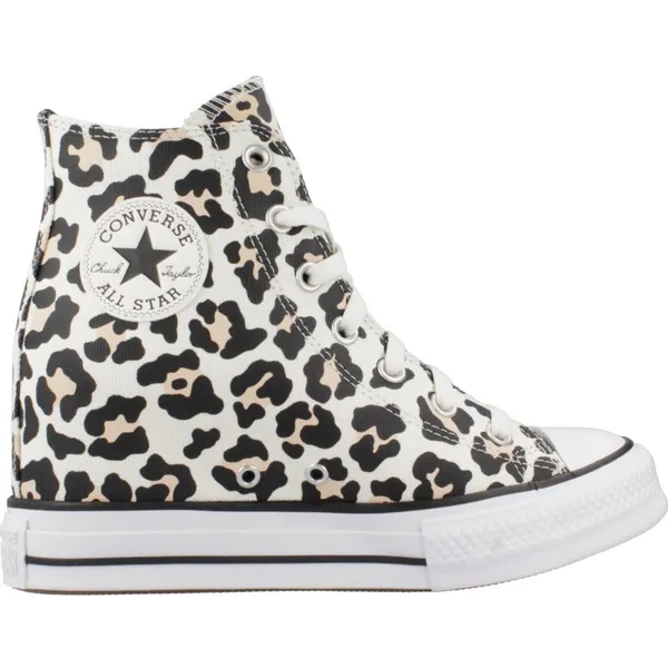 Converse Chuck Taylor All Star Wedge Platform Leopard Dierlijke Druk, foto 2 van 2
