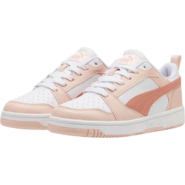 Puma Rebound V6 Lo oranje - wit