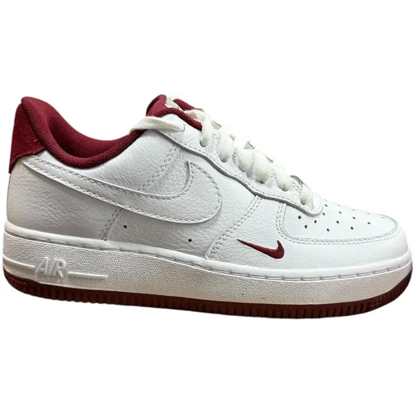 Nike Air Force 1 '07 LV8 Wit/Bordeaux, foto 2 van 2