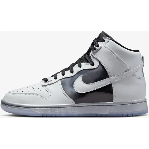 Nike Nike Dunk High 'Chrome' - Sneakers - Unisex - Wit/Zwart